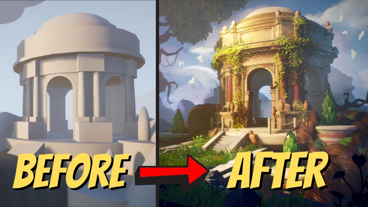 Создание стилизованных трехмерных сред в Unreal Engine