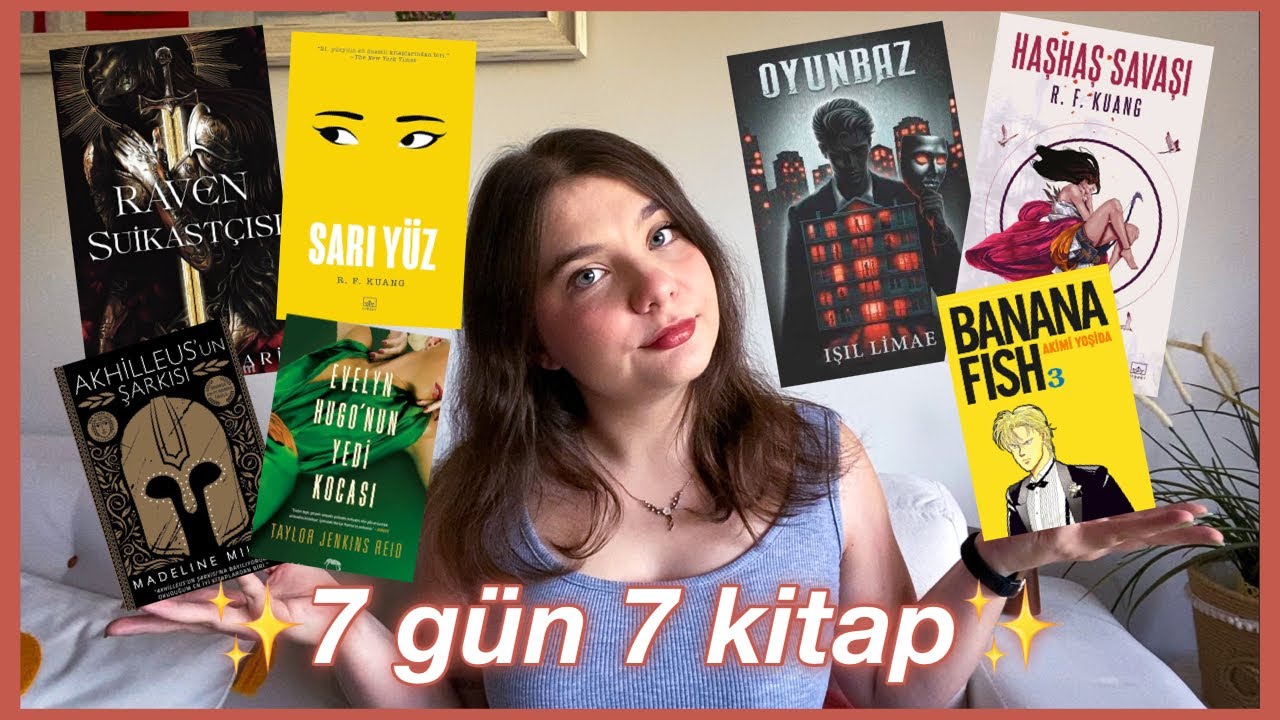 OKUMA MARATONU #7 | 7 GÜN 7 KİTAP |