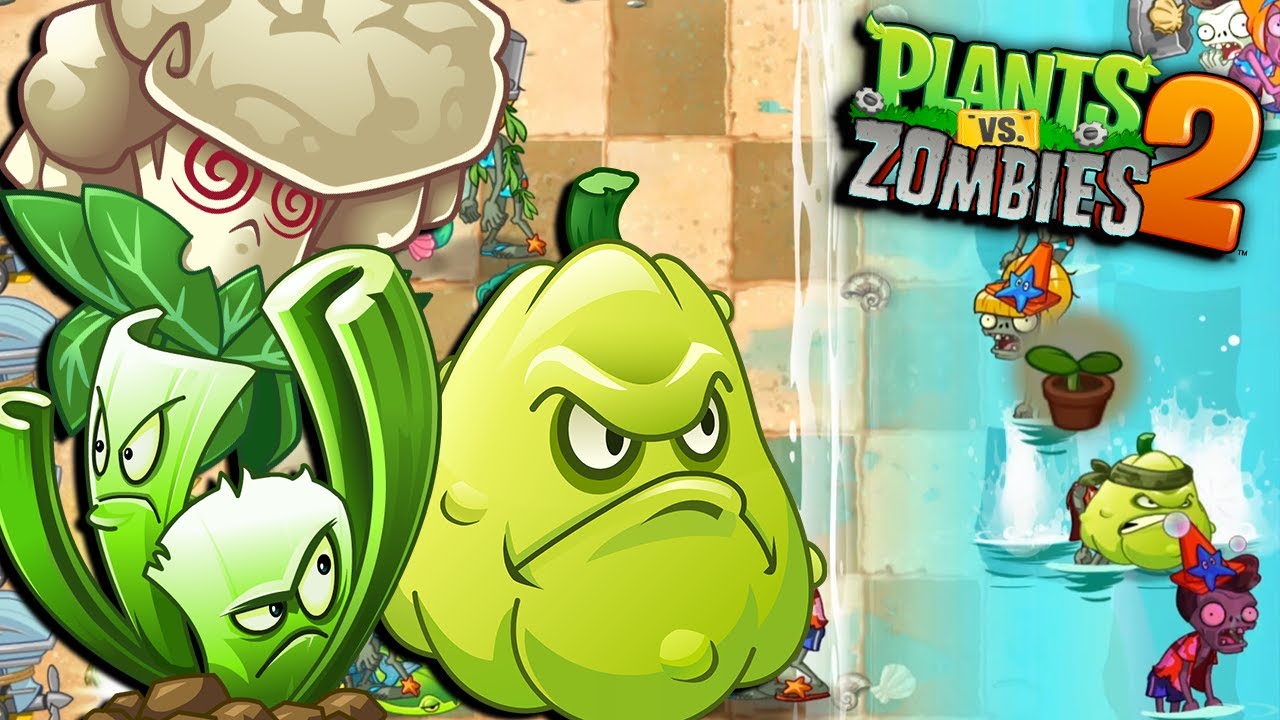 EQUIPO de PLANTAS que NUNCA COMO // Plantas Vs Zombies 2