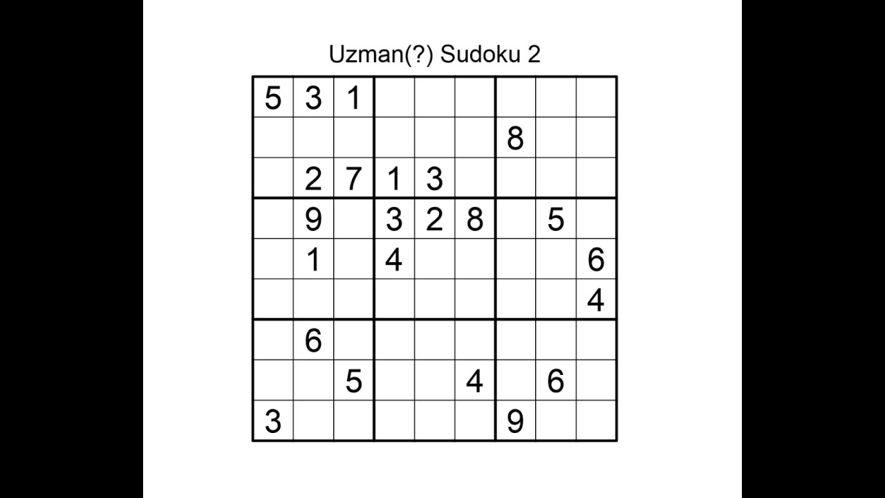 Uzman (?) Seviye Sudoku #2 | Sudoku.com | Türkçe Anlatım