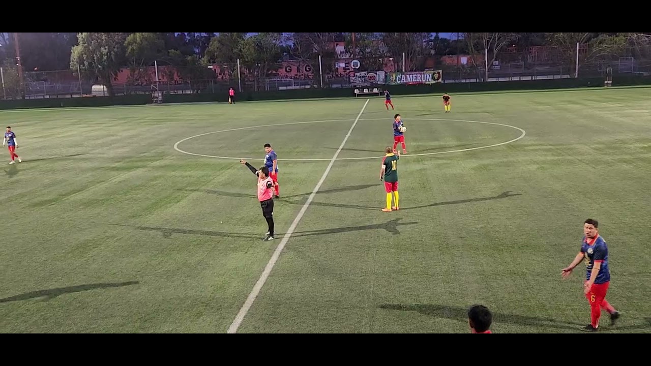 CAMERUN VS  REAL CALDERA  ,/ PRIMER TIEMPO 