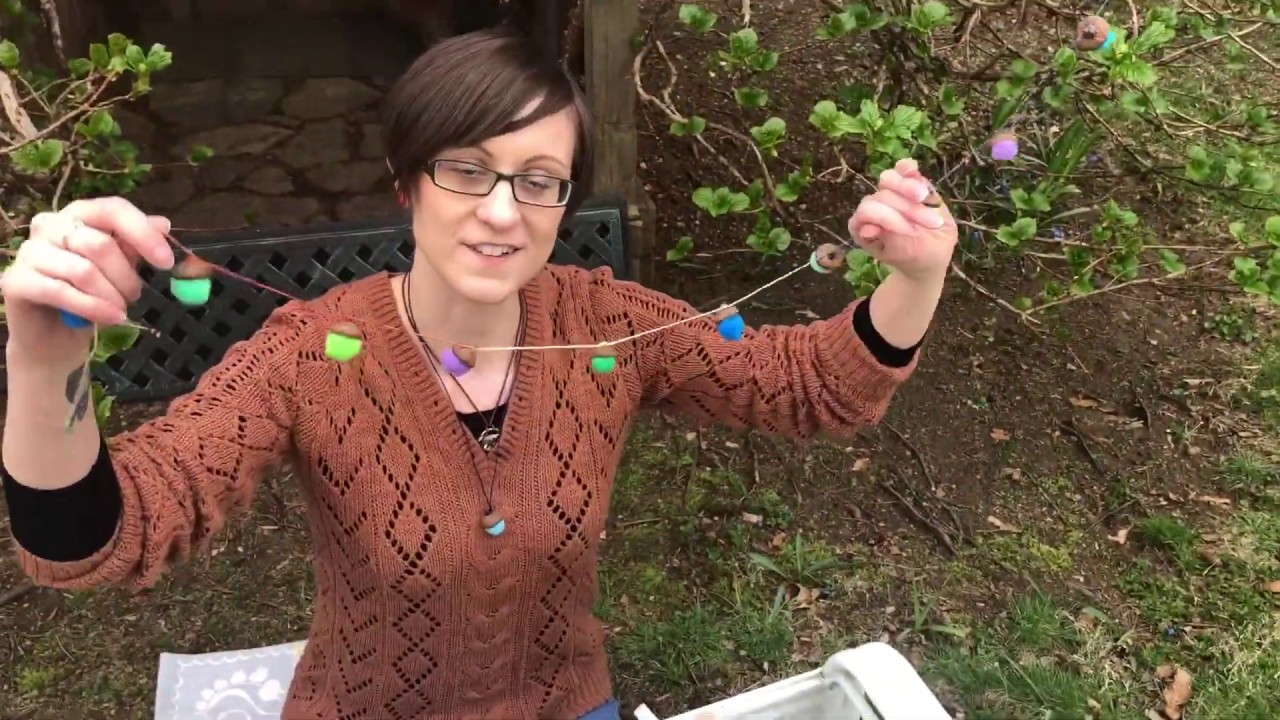 Crafts from Nature with Ms. Sarah - Acorn crafts