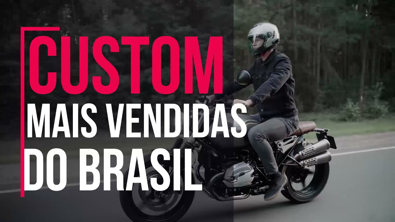 Top 5 motos custom do Brasil
