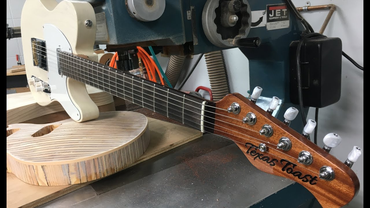 Guitar Reveal! Texas Toast Daily Driver with a mahogany neck!