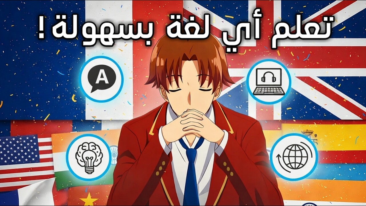 سر الطلاقة الذي يجعلك تتعلم أي لغة في العالم بسهولة !!