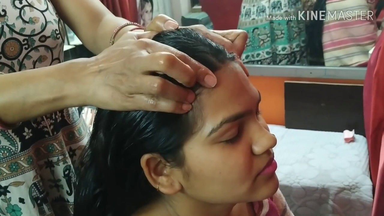 Relaxing HEAD MASSAGE step by step/Indian head massage/Hair growth massage /Do it for strong hair