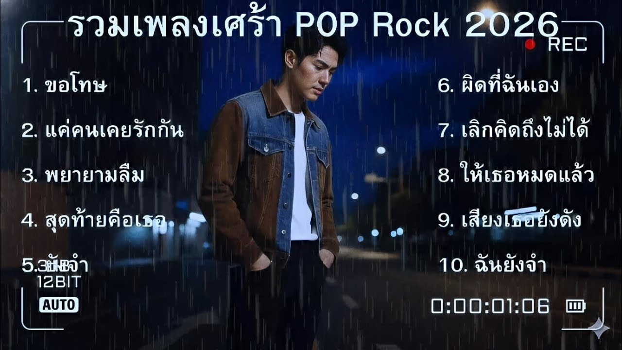 รวมเพลงเศร้าใหม่ล่าสุด ชุดที่43 | เพลงเศร้าฟังสบาย