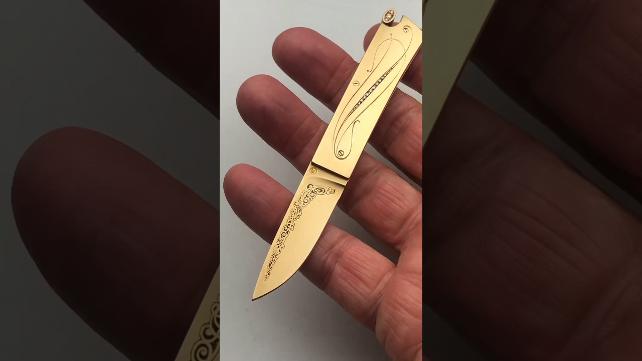 $15,000 knife made of gold