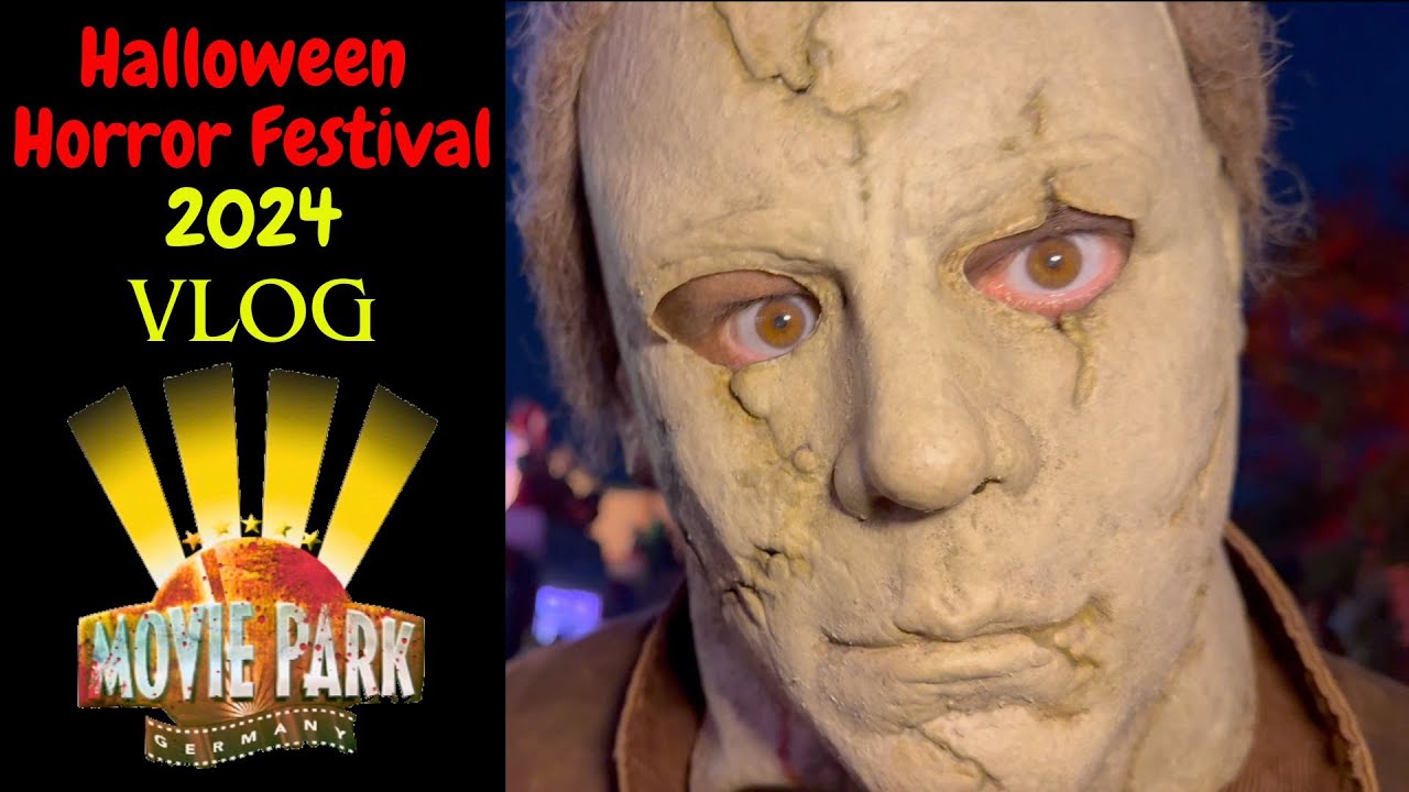 Halloween Horror Festival 2024 / Movie Park Germany / Vlog / Horror Houses / A Quiet Place / Food