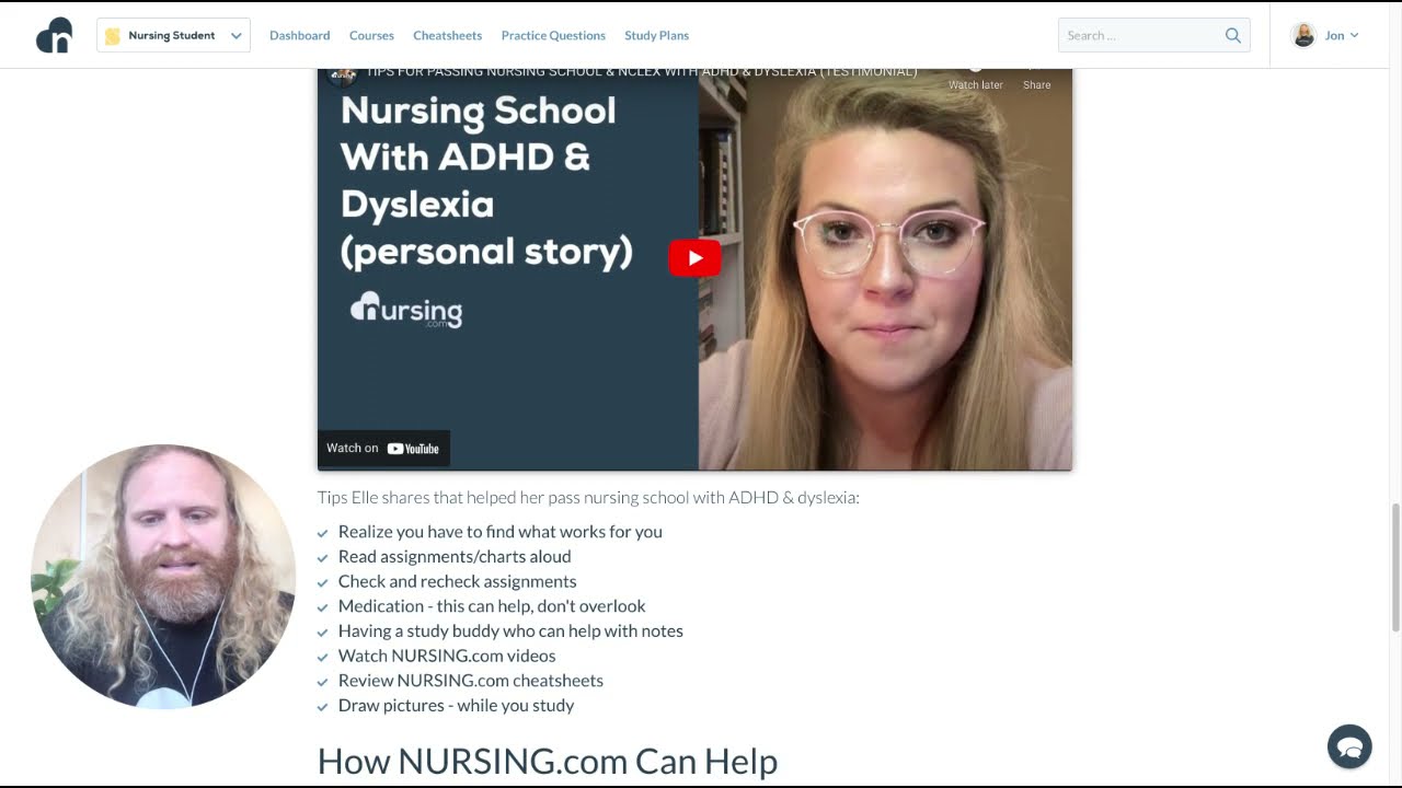 How I Passed Nursing School With Dyslexia   NURSING com