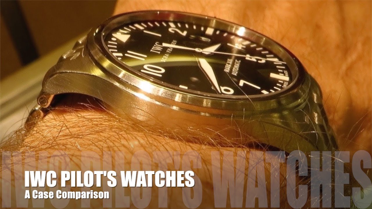 IWC Pilot's Watches: Case Comparison (Mark 16 and Mark 18)