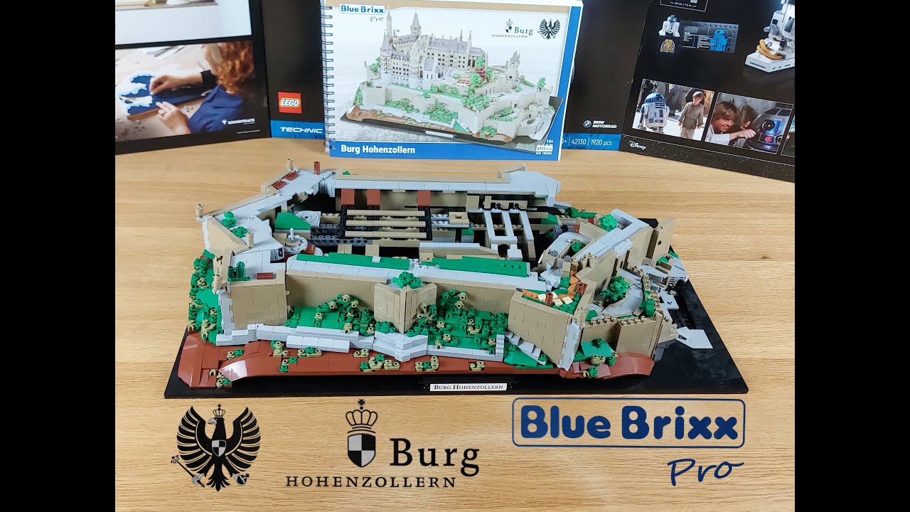 BlueBrixx Pro 105084 Burg Hohenzollern Bauabschnitt 5 / Speedbuild