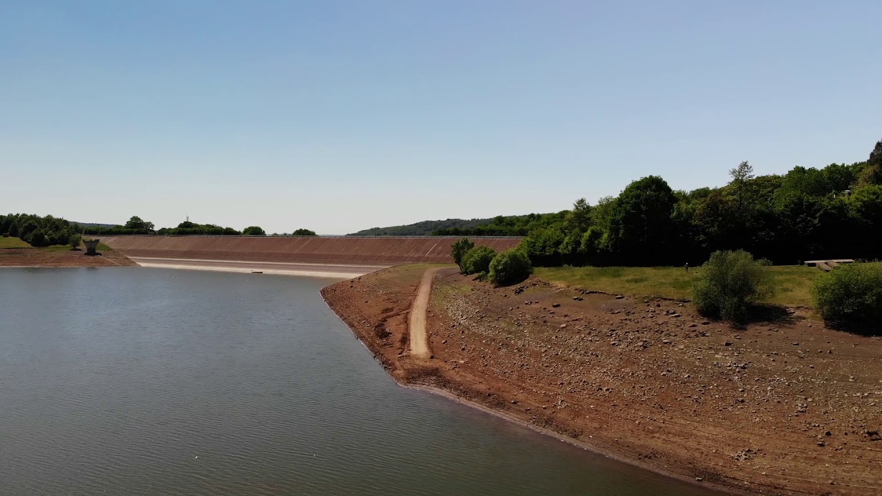 Niddatalsperre von oben 02 - DJI Mavic Air