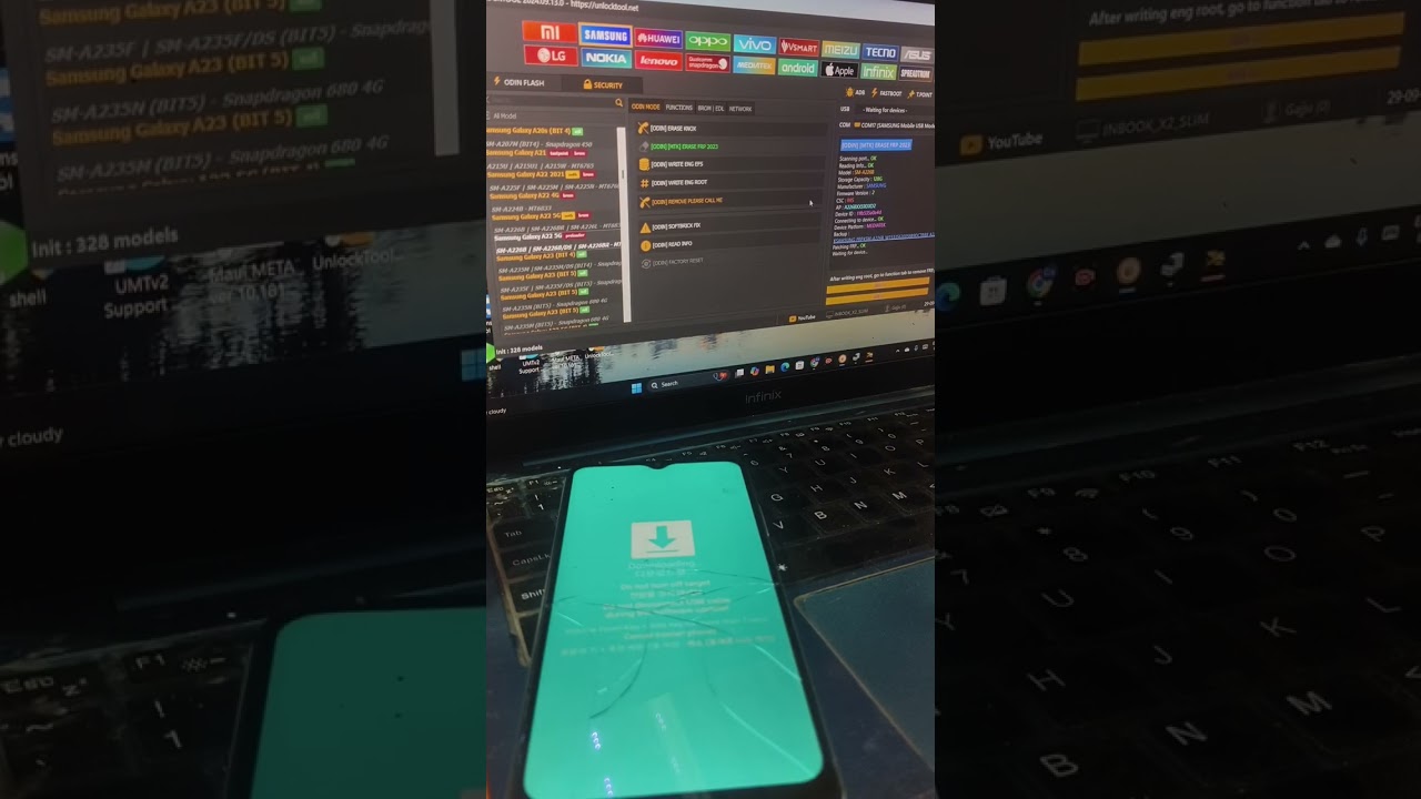 Samsung a22 5g frp 🔓 unlock unlock 🔥🔥 tool