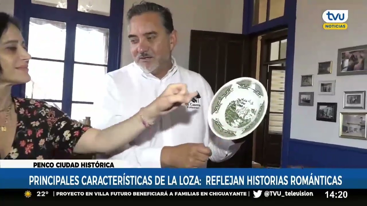 Plato Willow: un patrimonio de la comuna de Penco que narra historias en sus diseños