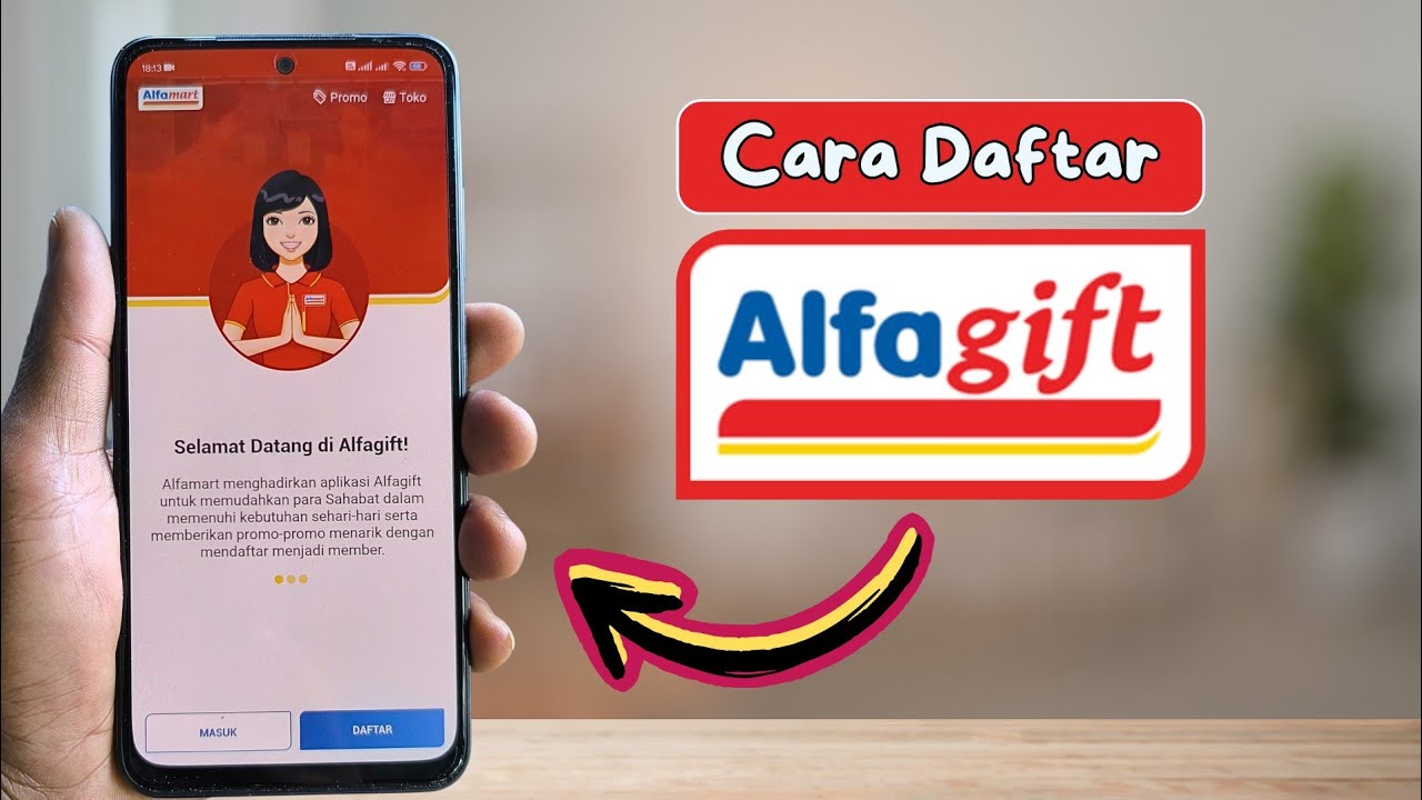 Cara daftar aplikasi Alfagift 2024