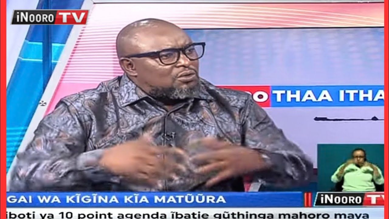 Ũgai wa kĩgĩna kĩa matũũra na Clement Kamaru, MCA wa Kahawa West