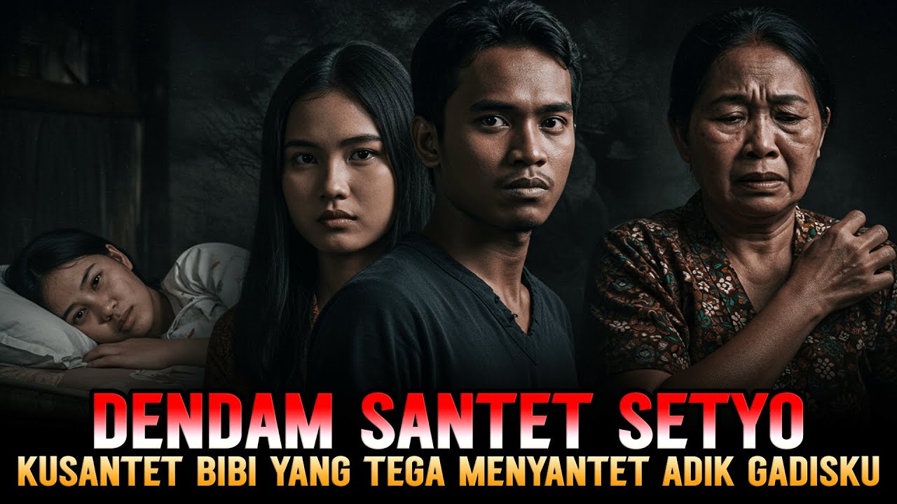 DENDAM SANTET SETYO, YANG ADIKNYA DI SANTET TANTE KARENA WARISAN!