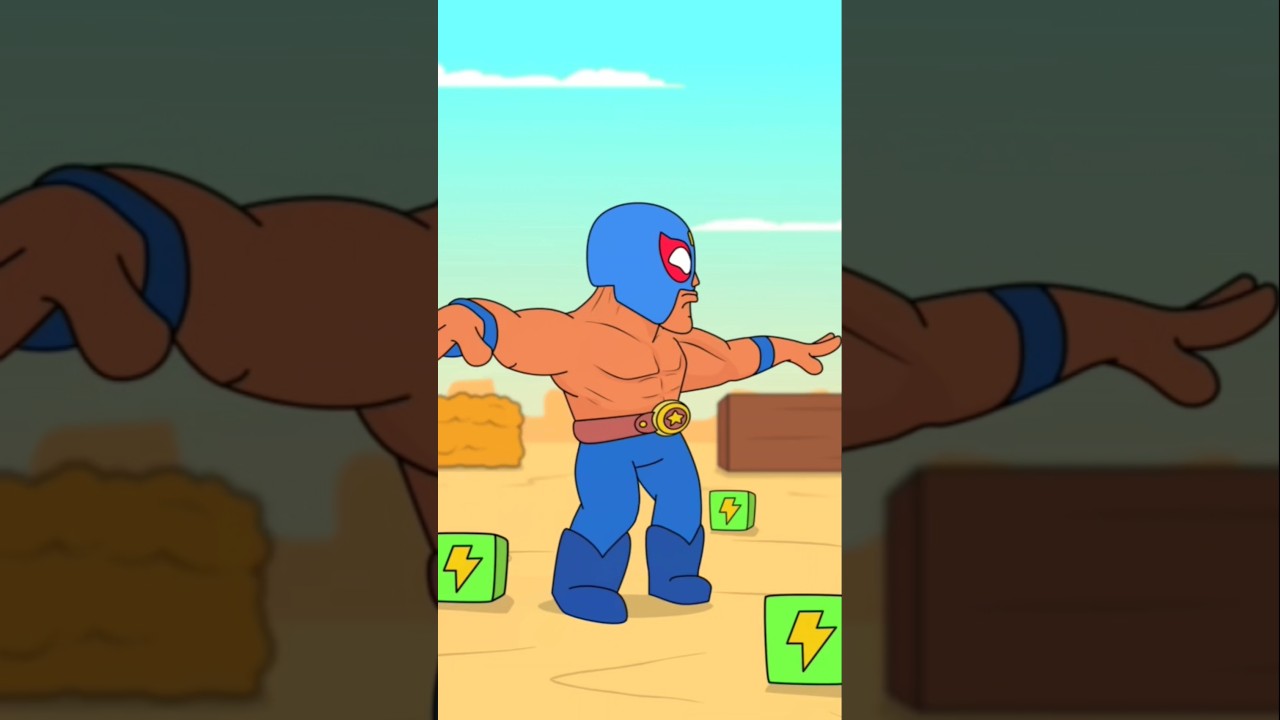 Metro Man El Primo is real Ⓜ️ #shorts #brawlstars #animation #metroman