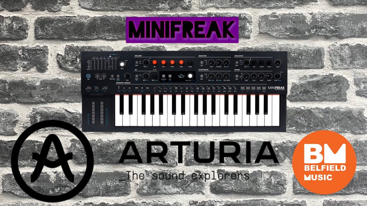 Arturia Minifreak Synthesizer exploration with Jakub from Arturia & Justin @ Belfield Music