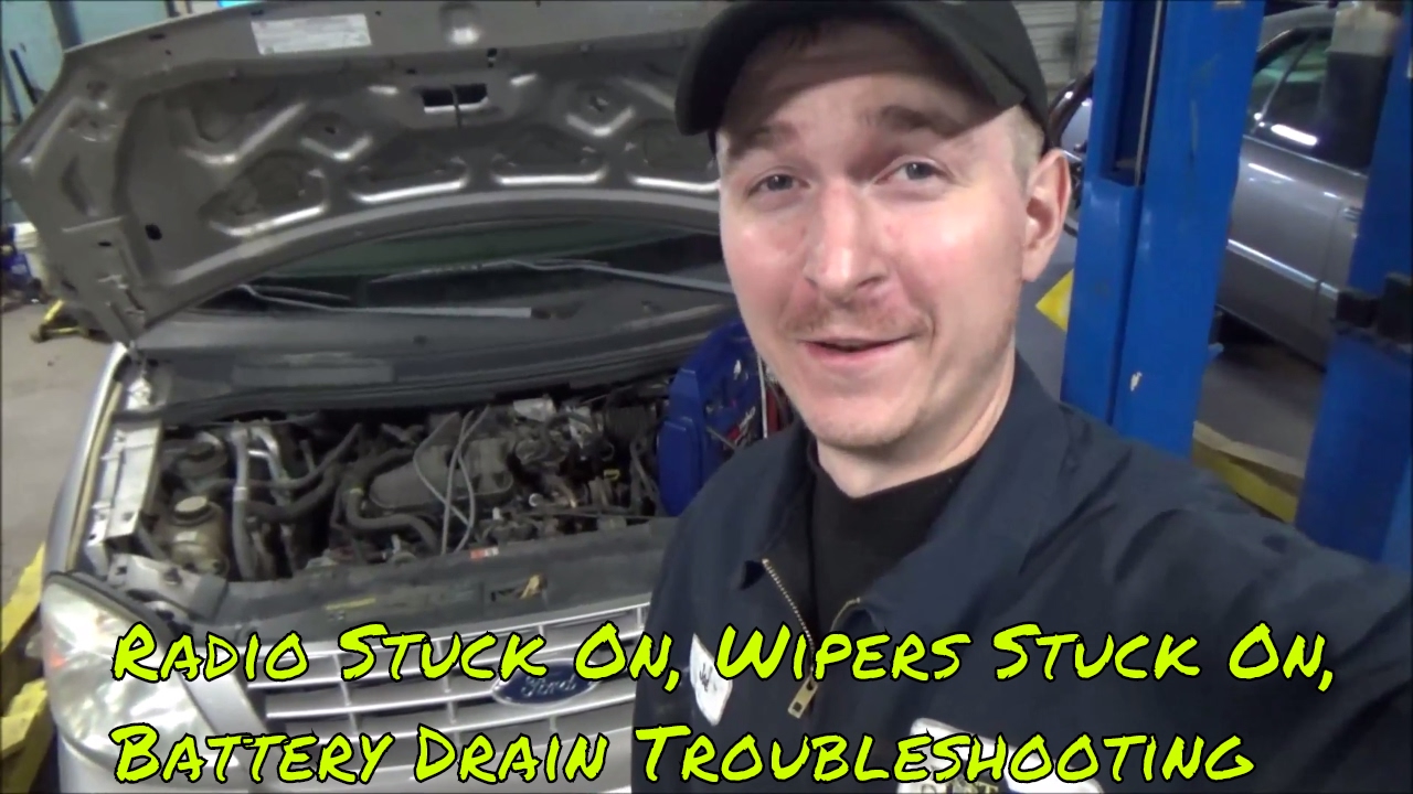 Ford Freestar,  Erratic Wiper operation,  Radio Stuck On (Part 1)