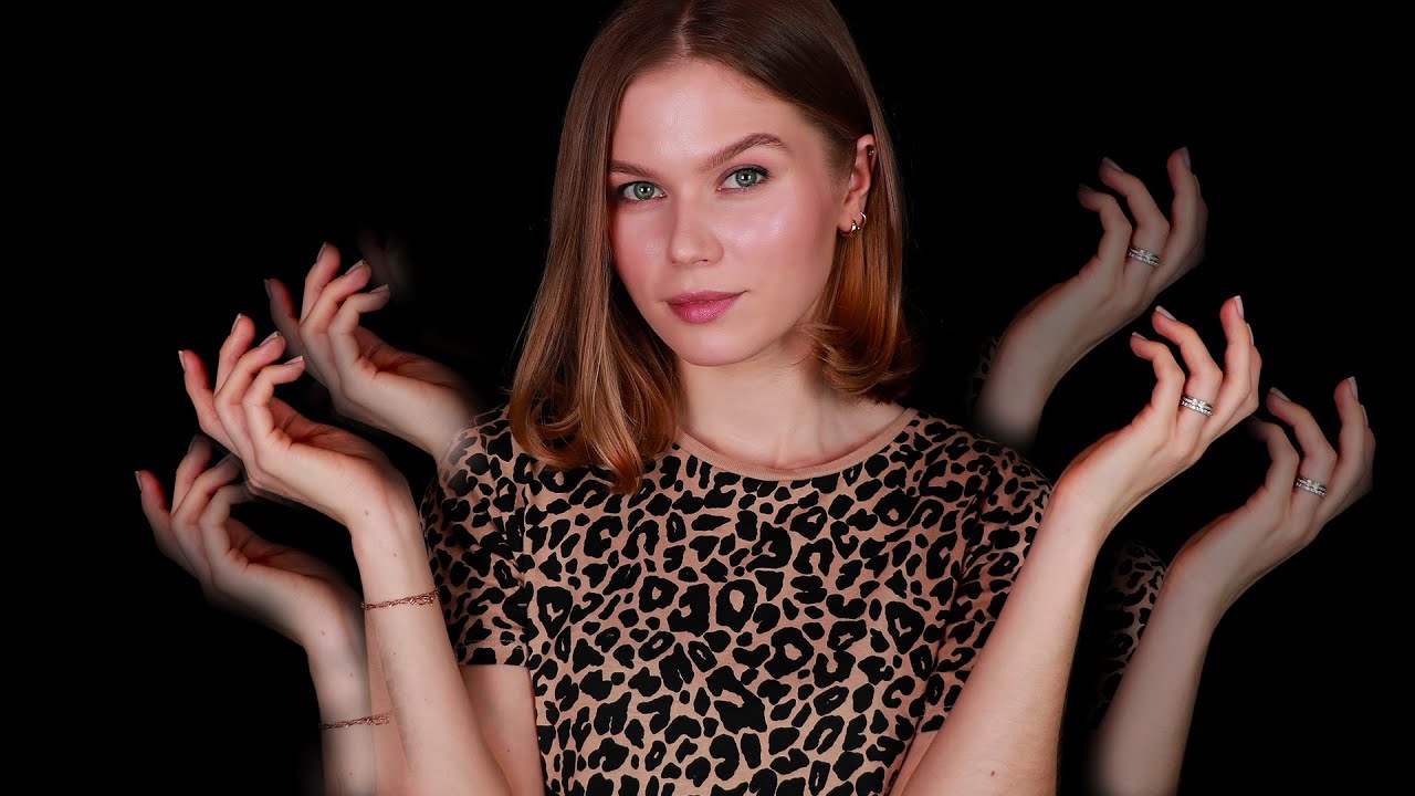 ASMR Tingly Finger Fluttering & Dry Hand Sounds (Layered Sounds)