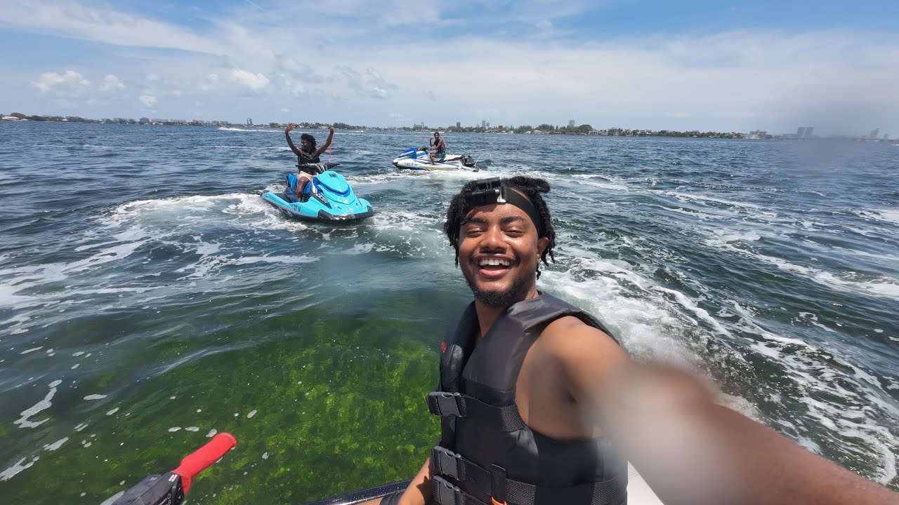 Jetski ለመጀመሪያ ጊዜ in miami