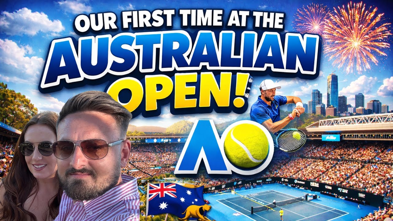 The Australian Open SHOCKED Us… First Time Ever 🎾😱