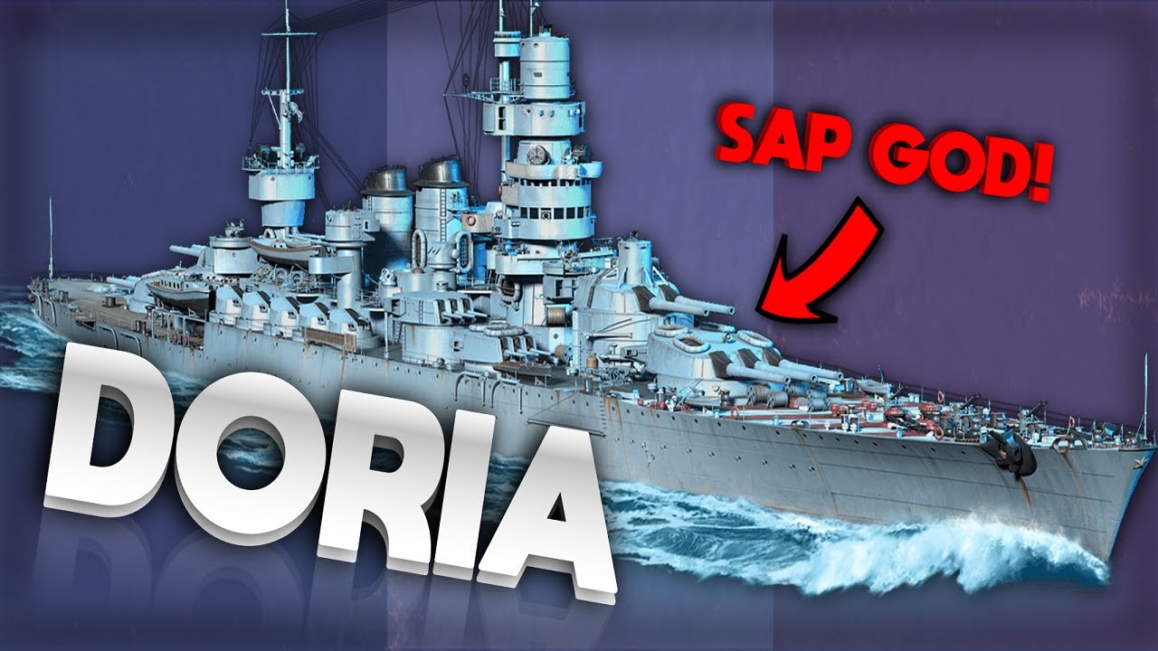 Andrea Doria is my comfort ship in World of Warships Legends