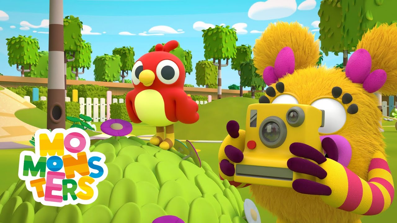 Fazer Fotos - vídeos educativos Momonsters