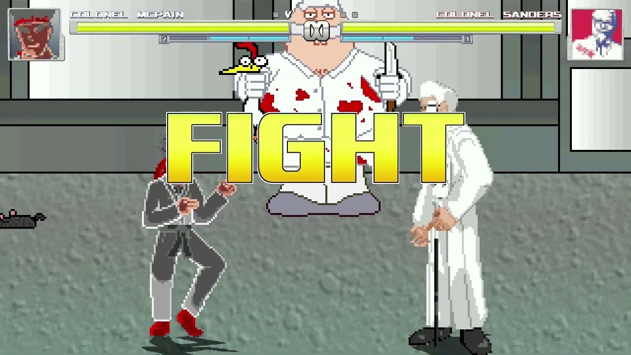 AN Mugen #431: Colonel McPain VS Colonel Sanders