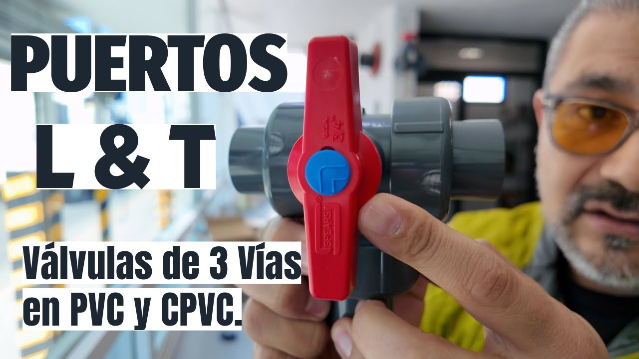 Puerto L y Puerto T. Válvulas de 3 Vías.