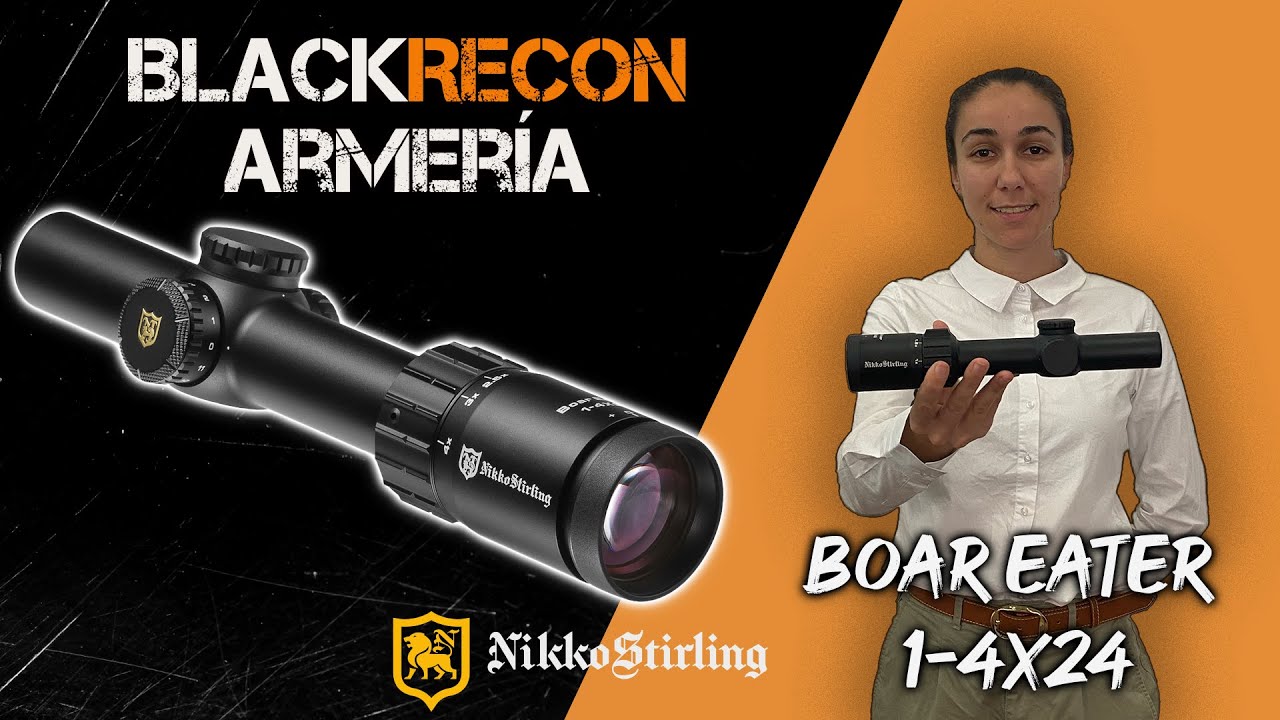 Visor Nikko Stirling Boar Eater 1-4x24 4A - Unboxing y Review