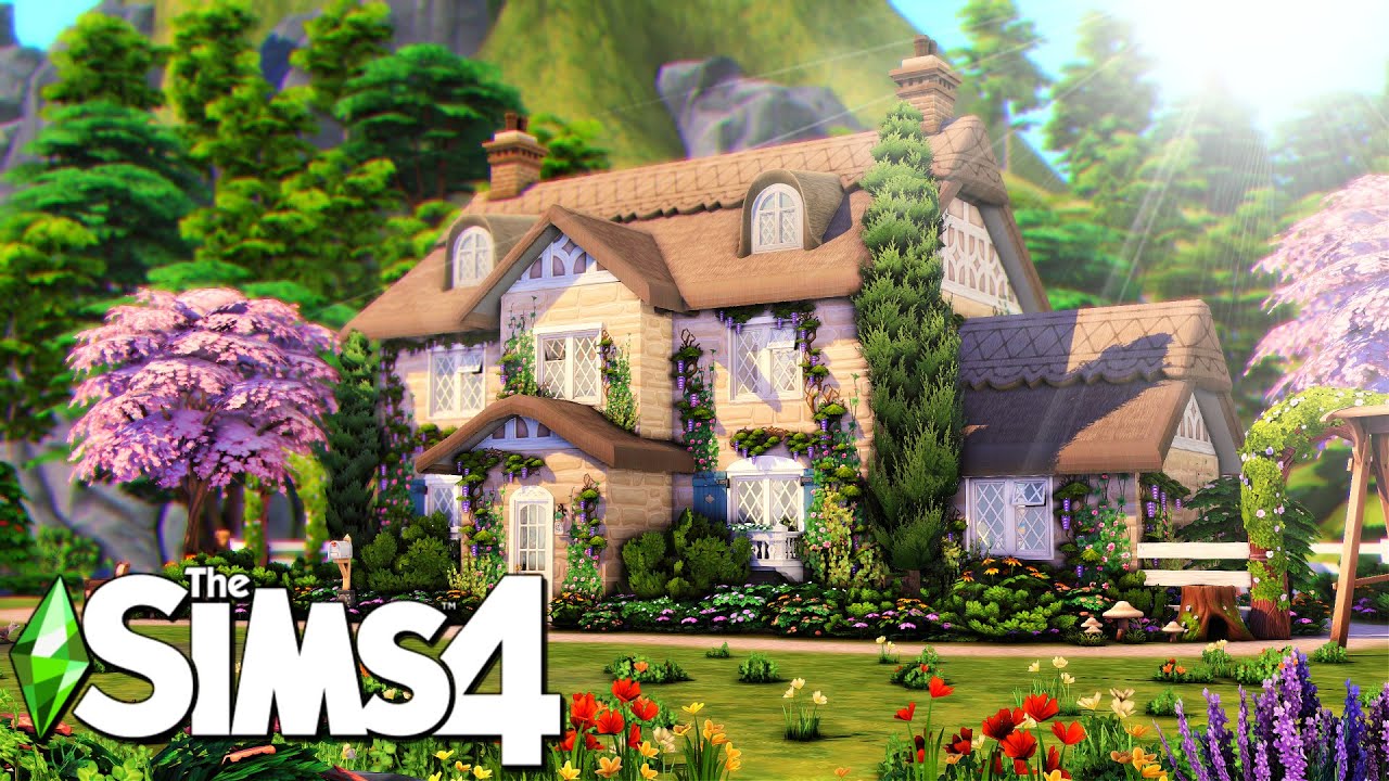 Countryside Family Cottage || The Sims 4 Speed Build