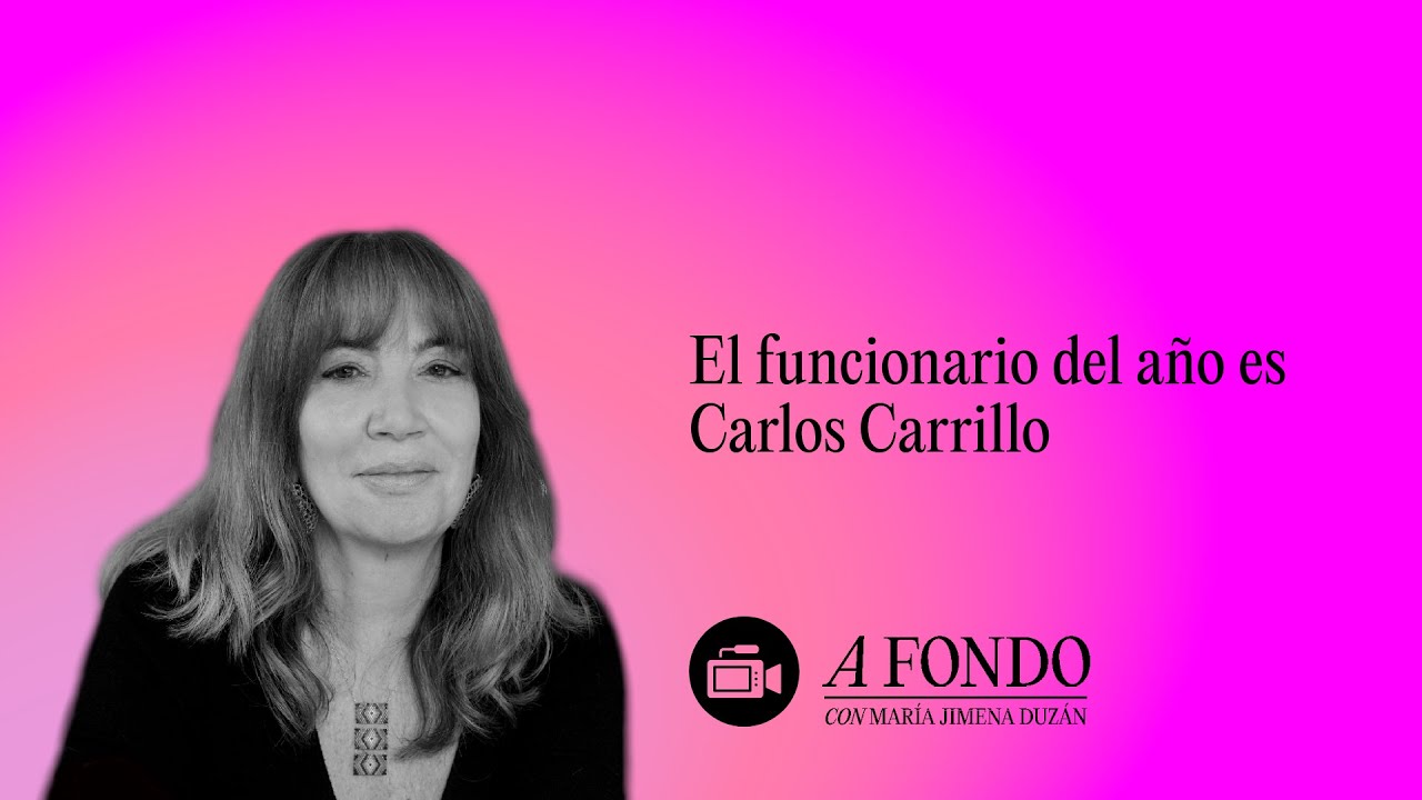 El funcionario del año es Carlos Carrillo