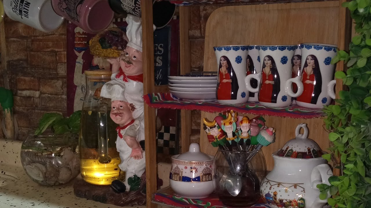  غيرت الديكور المطبخ الحار صار يخبل😉سوات ثواب وطيب شوربه بالخضار والدجاج 🙏