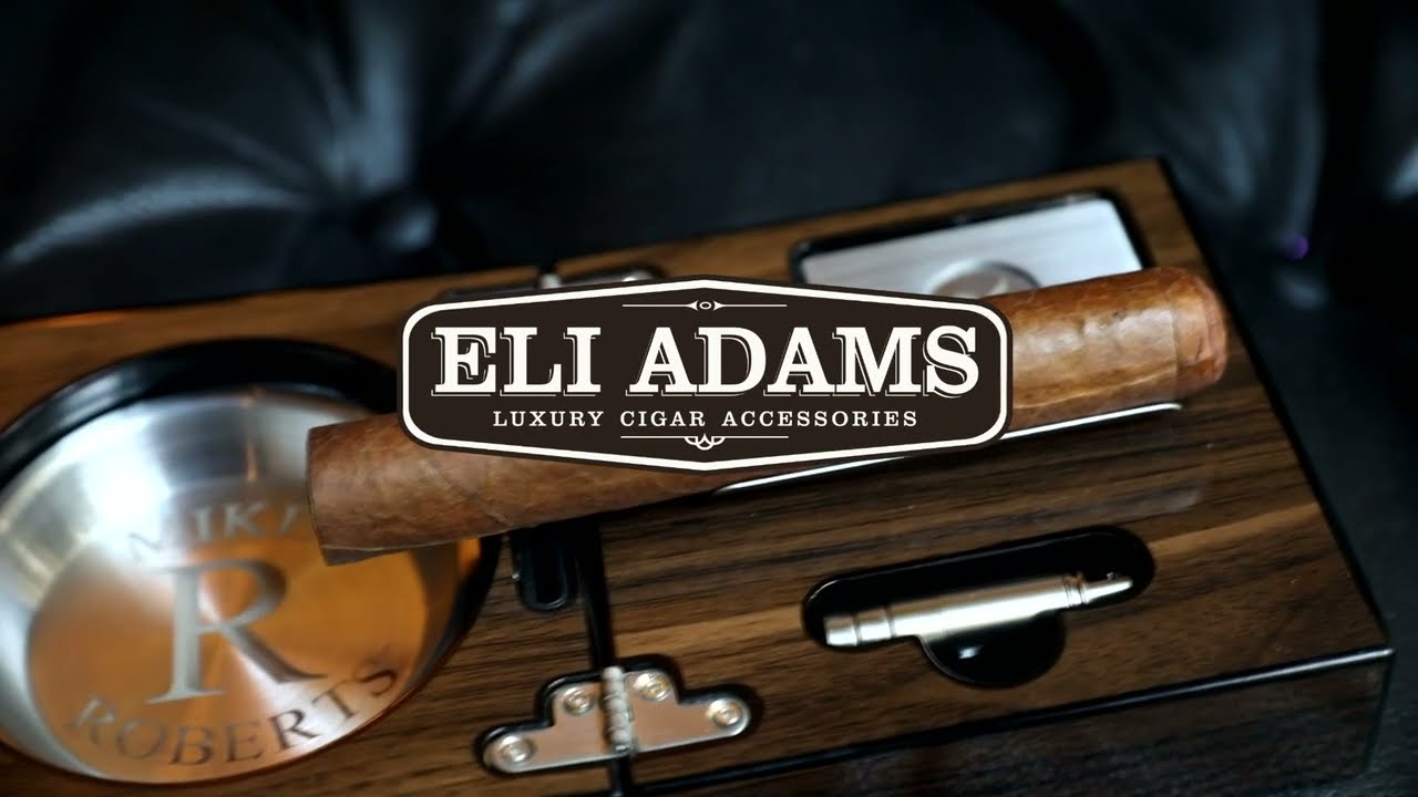 Eli Adams Luxury Foldable Cigar Ashtray Engraved & Personalized !