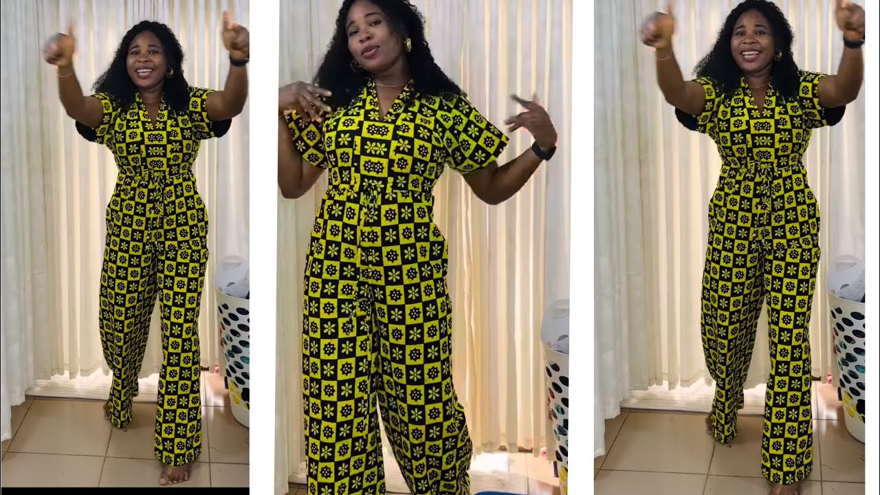 How to sew Jumpsuit with draw string  (part 2) #jumpsuit