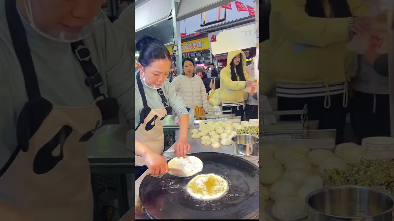 5块钱的快乐谁懂啊！大姐现炸出锅，金黄酥脆还烫嘴，咬一口，酥脆掉渣，太美味了！#地方特色美食