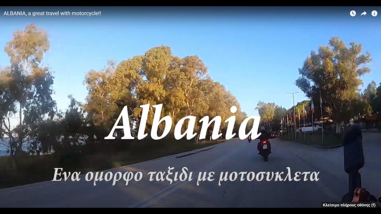 ALBANIA, a great travel with motorcycle!!