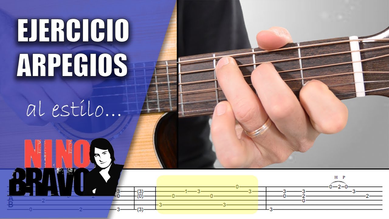 Ejercicio de ARPEGIOS para Mejorar Velocidad | Estilo NINO BRAVO