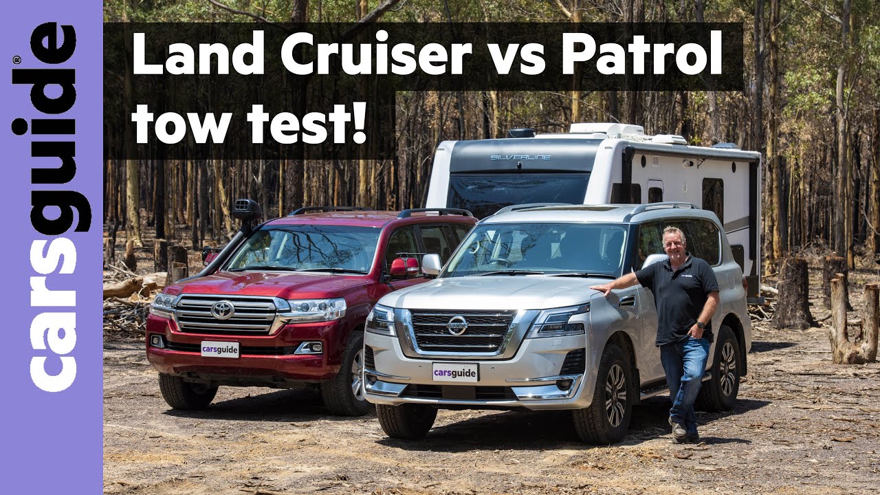 Land Cruiser 200 Series GXL vs Nissan Patrol Ti-L: towing comparison review