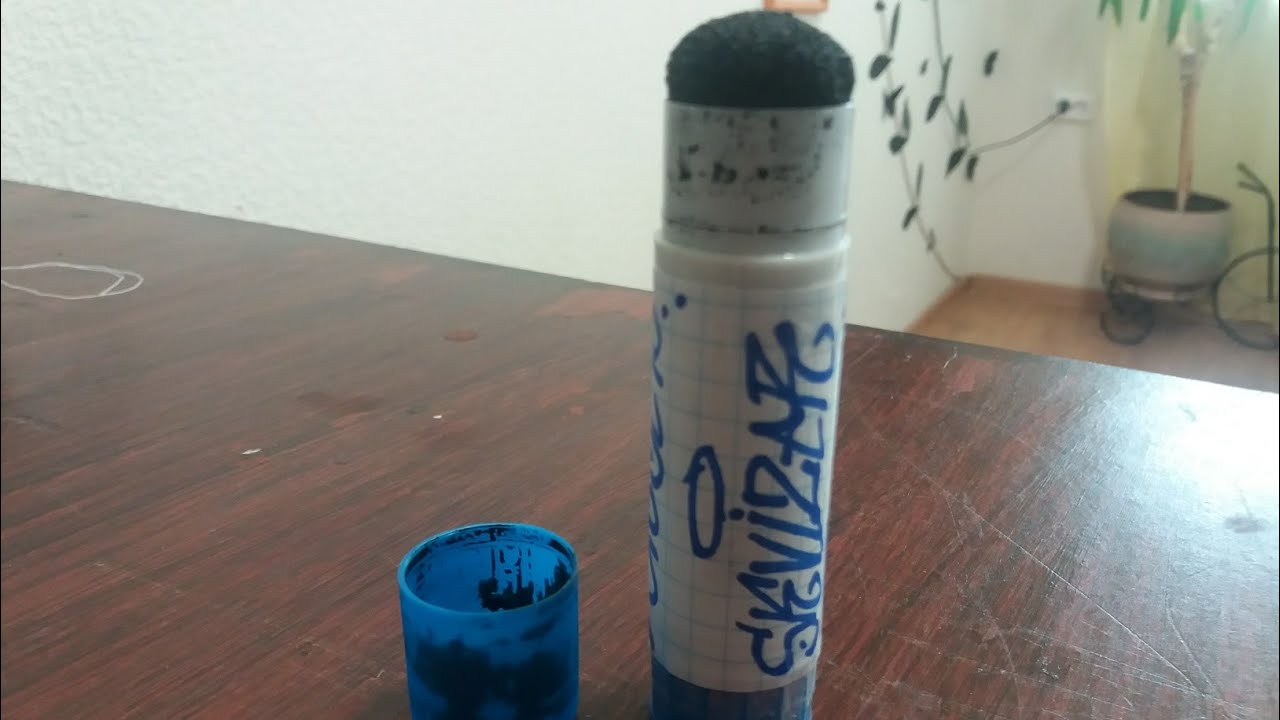 Делаем самопал. Самопальный сквизер из клея карандаша!