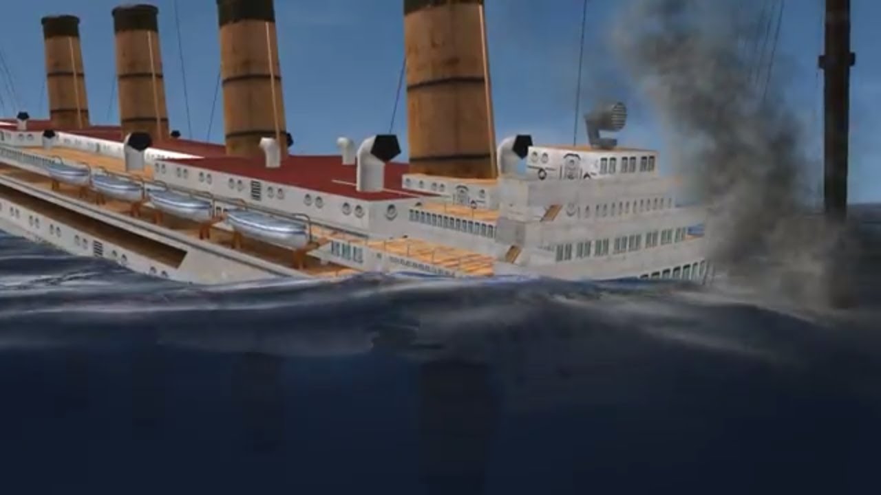 The Very Dramatic Sinking Of the RMS Lusitania on Silent Hunter
