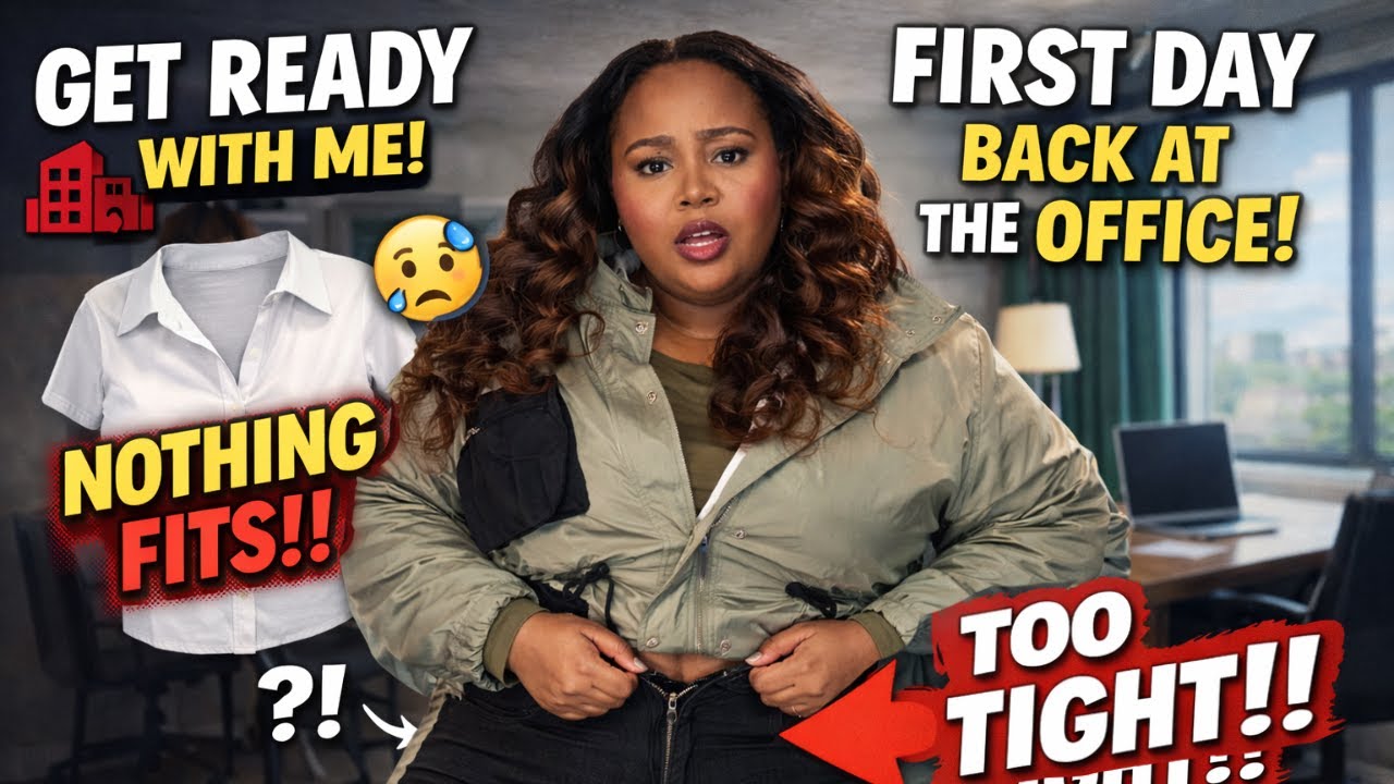 Ничего не подходит! Первый день после возвращения на работу. GRWM (Great Modern Warfare — Собирае...