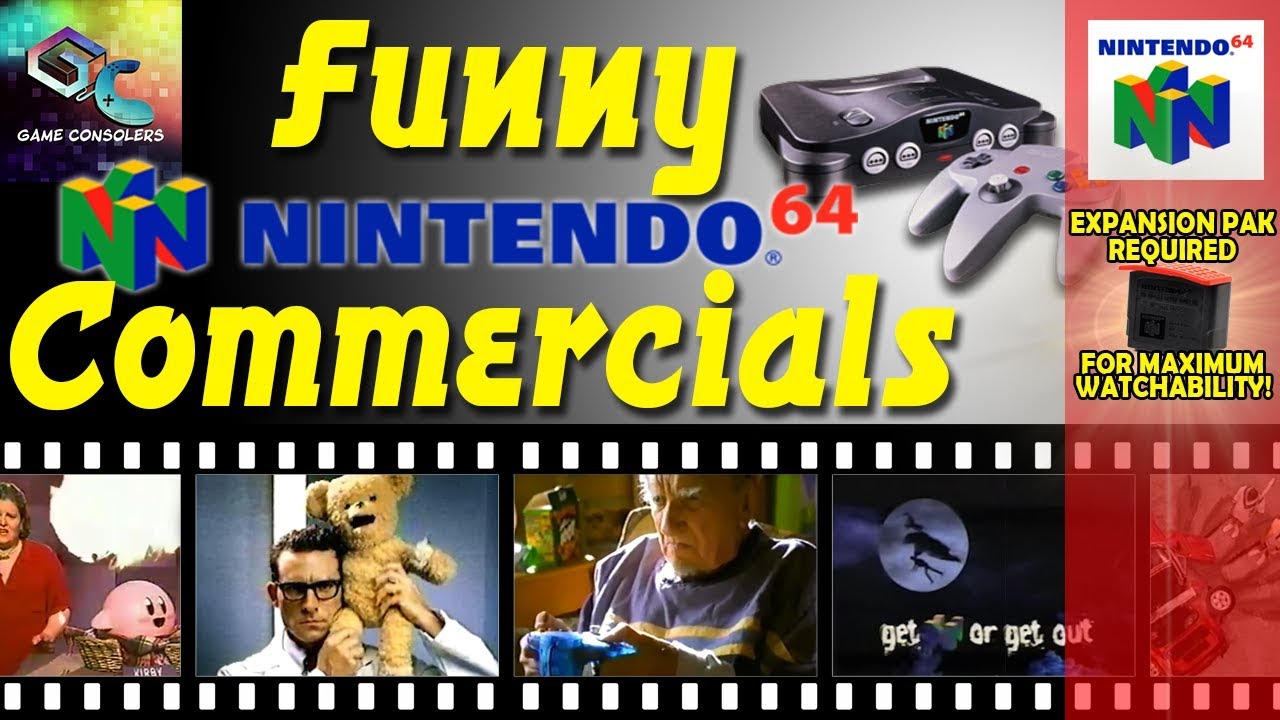 Funny Nintendo N64 commercials
