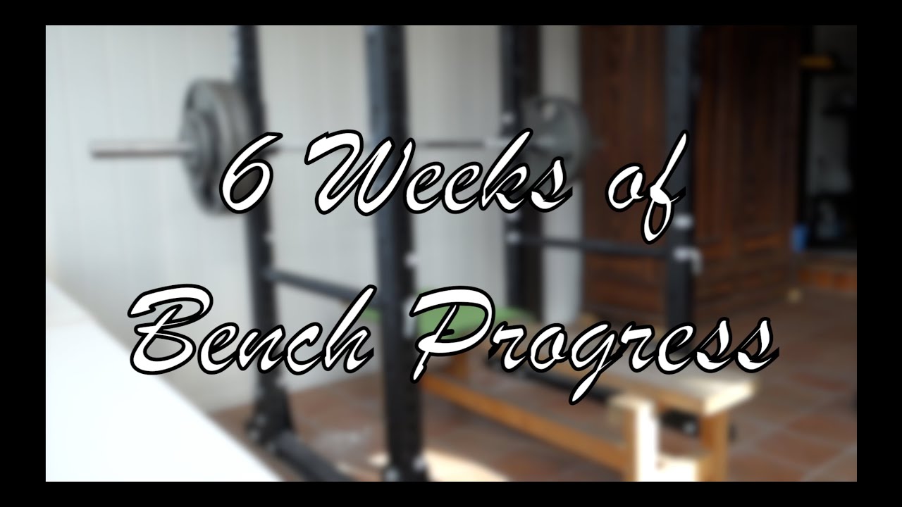 Jonnie Candito's 6 Week Strength Program Bench Progress