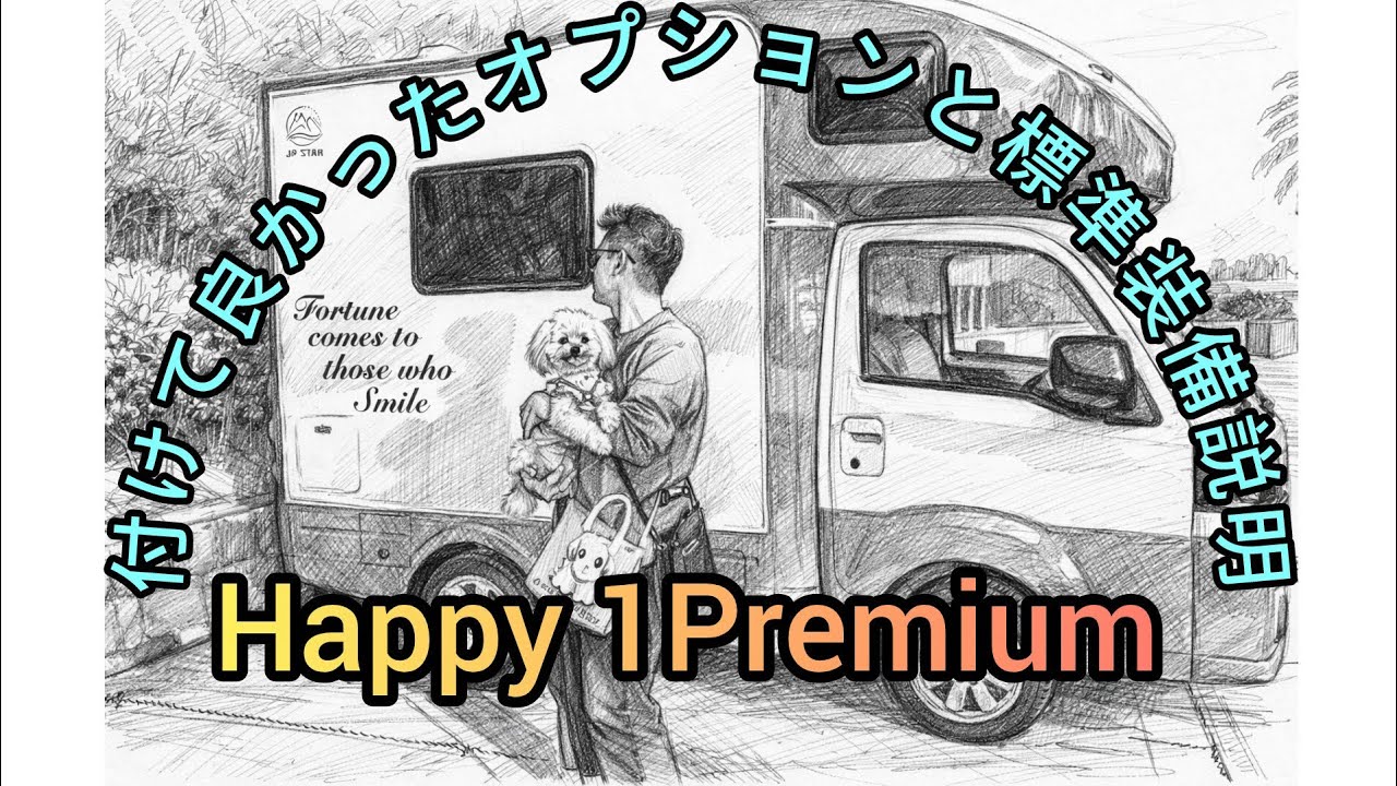 Happy 1Premium 付けて良かったオプション！
