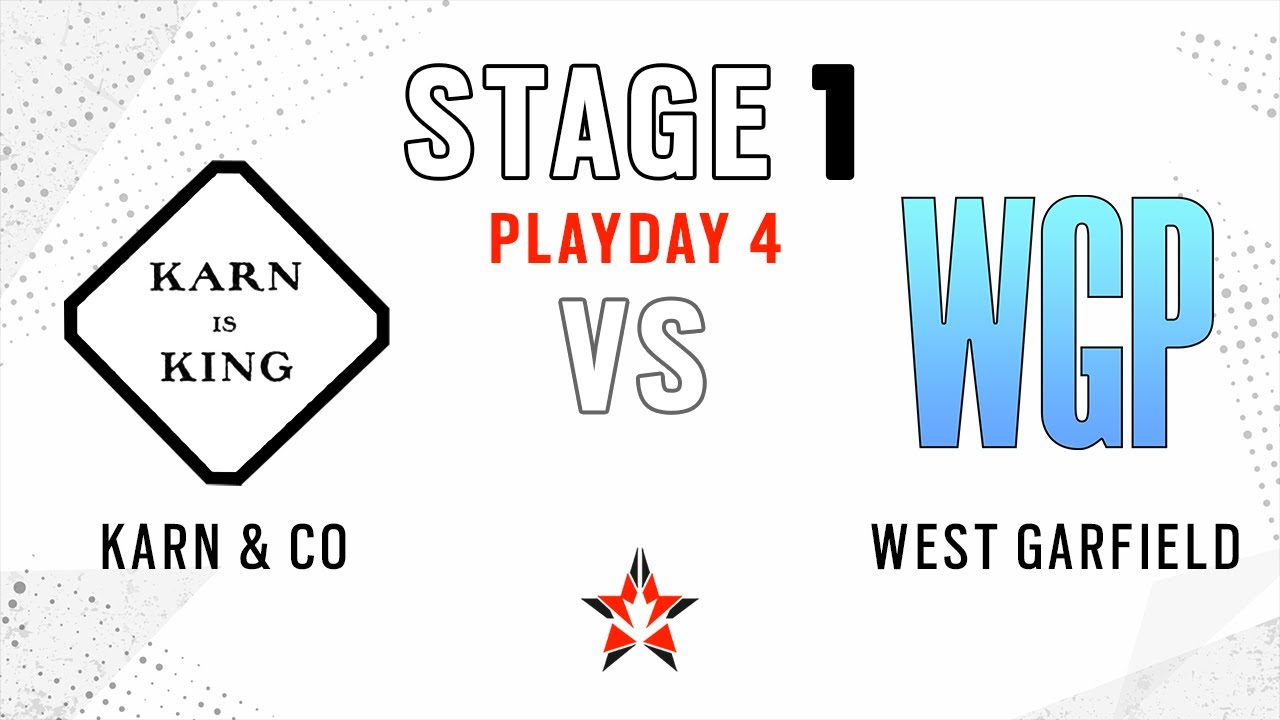 Karn & Co vs West Garfield // NA Challenger League - Stage 1 - Playday 4