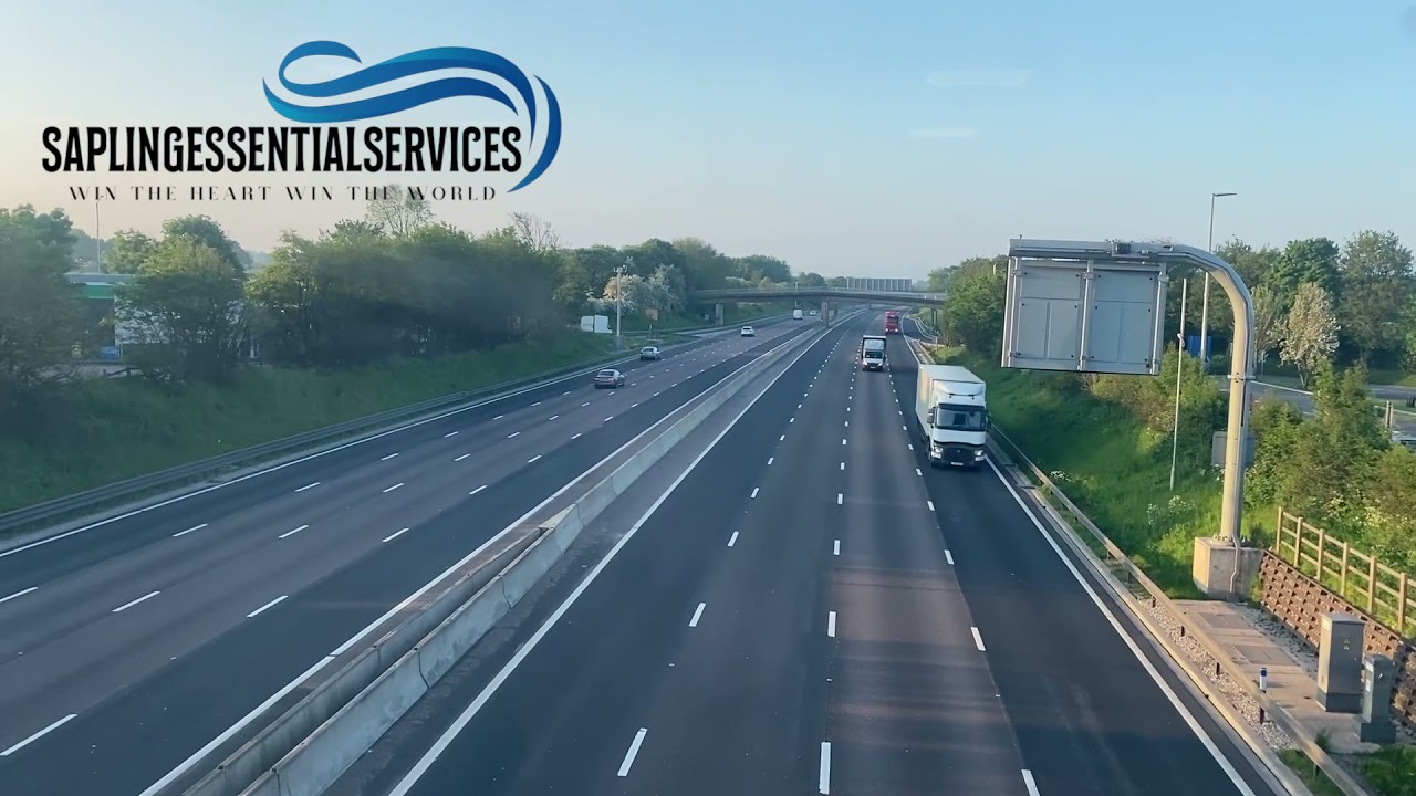 UK Motorway M6 Traffic at 6 am | Knutsford Services | Less Traffic than Usual
